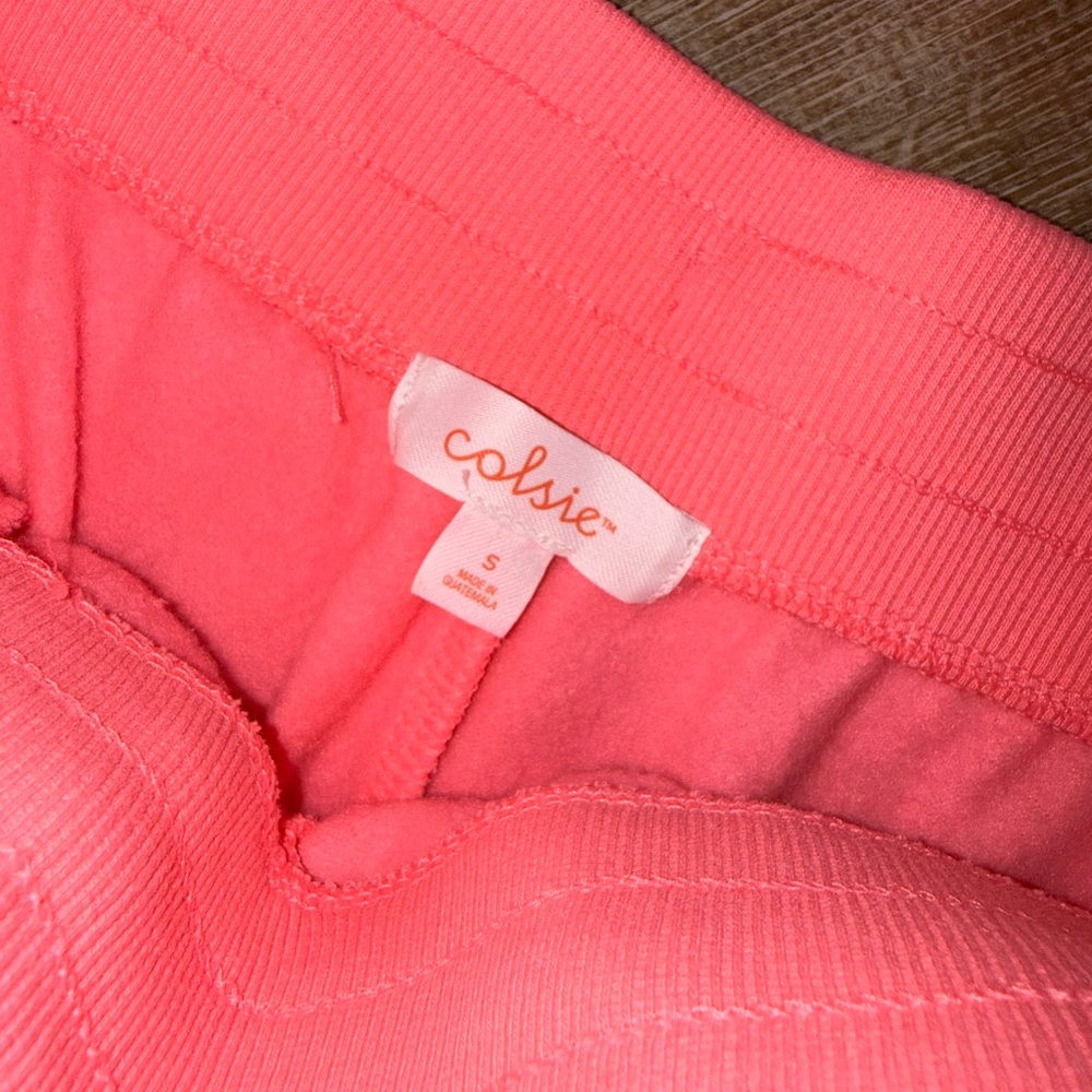 Colsie Pink Lounge Set NWOT - Picture 2 of 3